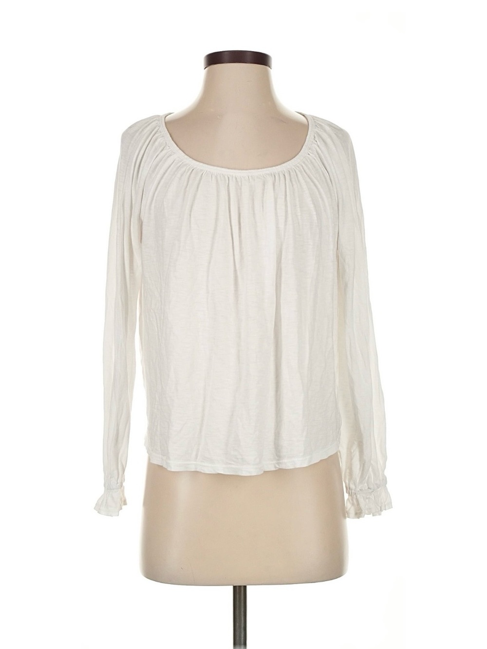 100% PIMA COTTON peasant top